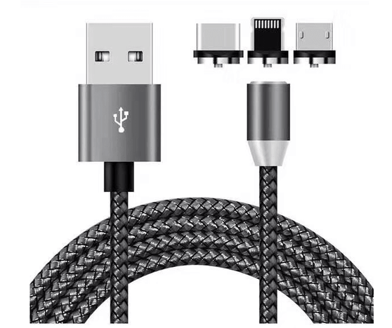 Magnetic USB Cable – Micro USB, USB Type C, Lightning – Orbit Research